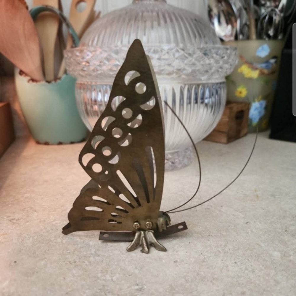 Brass Butterfly